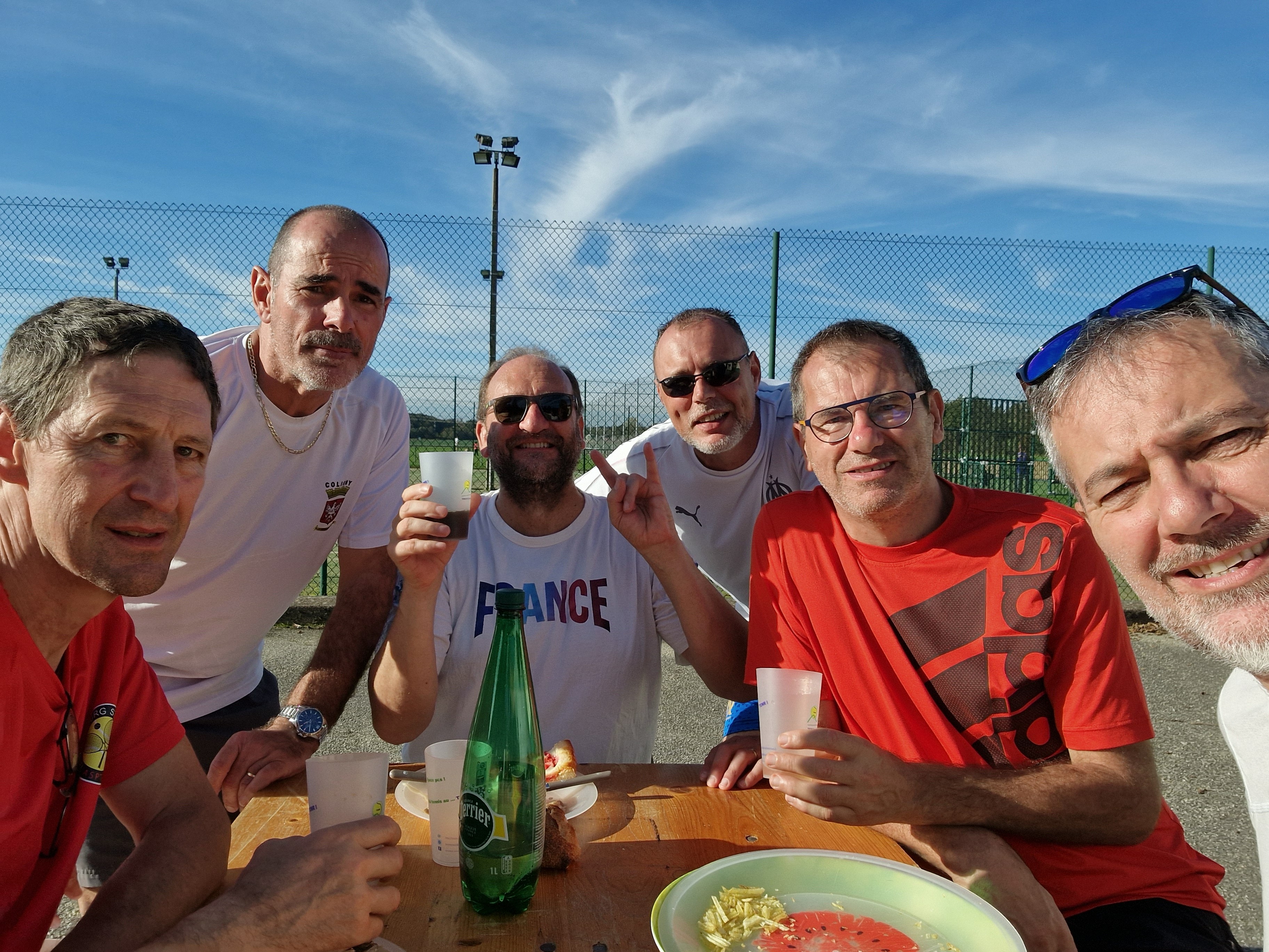 Equipe +45 sous le soleil de Meillonnas